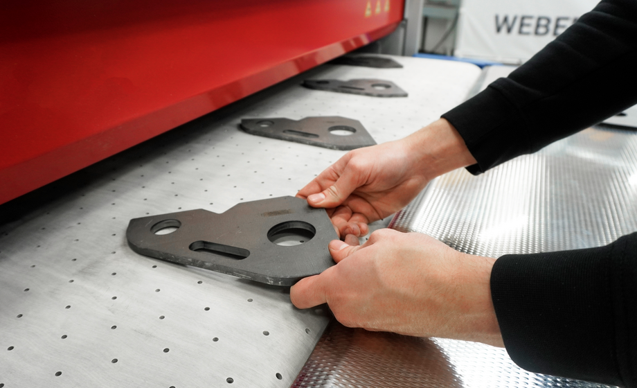 WEBER sanding slag removal