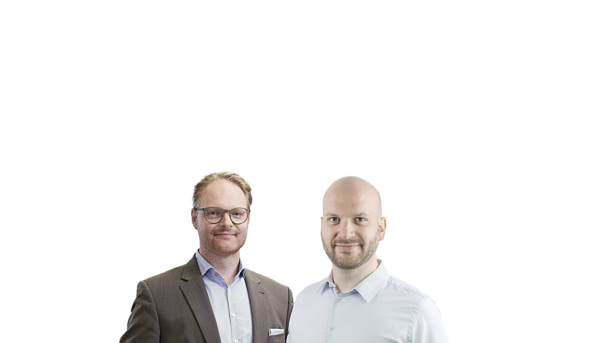 Geschäftsführer Dr._Ing. Markus Weber und Ludwig Weber